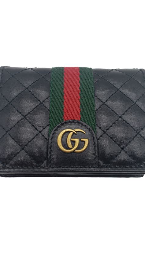 Shop Gucci Trapuntata Card Case 